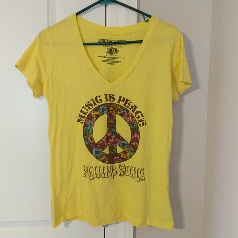 Rolling Stones Music Is Peace T-Shirt